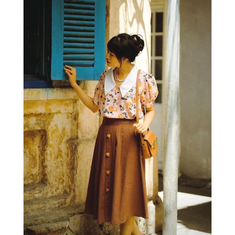 Áo sơ mi tay phồng Dreamer