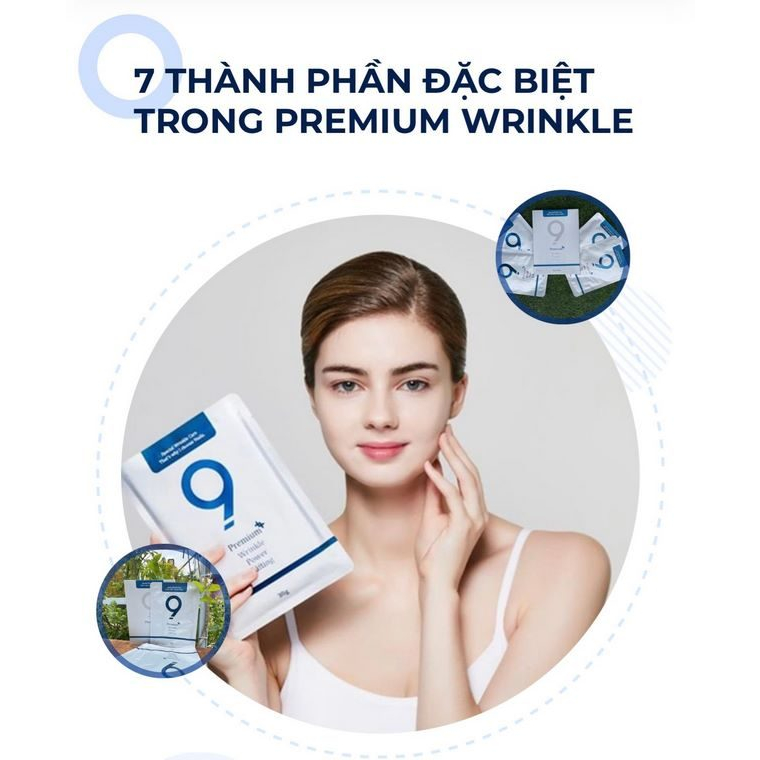 Mặt nạ nâng cơ xóa nhăn 90s 27g*4 miếng.