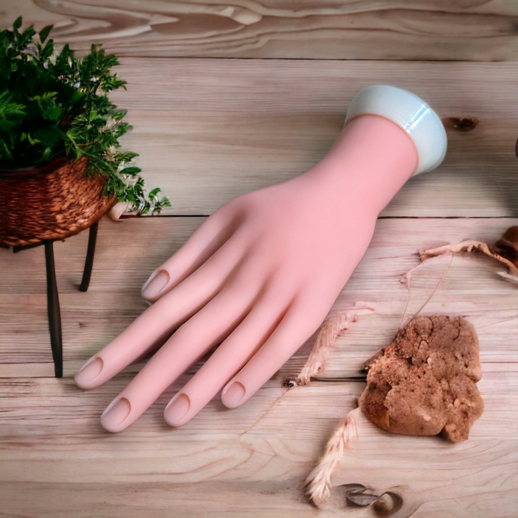 Bàn Tay Giả Học Nails - Bàn Tay Silicon