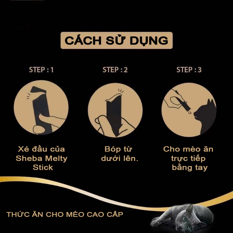 60 gói súp thưởng chó mèo siêu ngon bổ rẻ