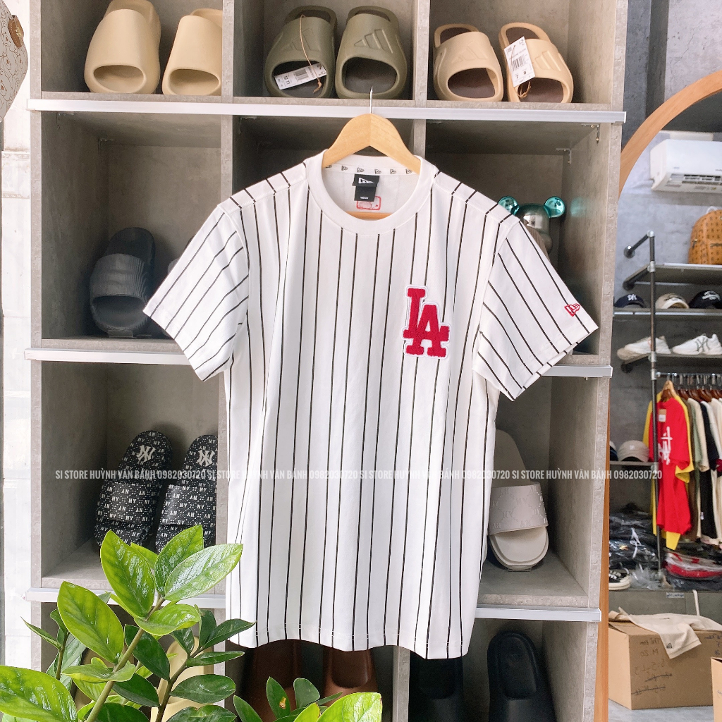 ÁO NEW ERA TEE - LA TRẮNG SỌC