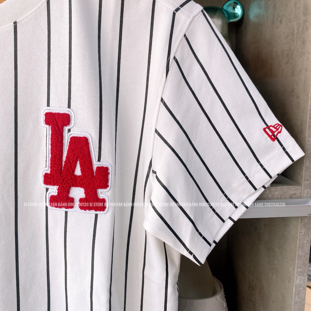 ÁO NEW ERA TEE - LA TRẮNG SỌC