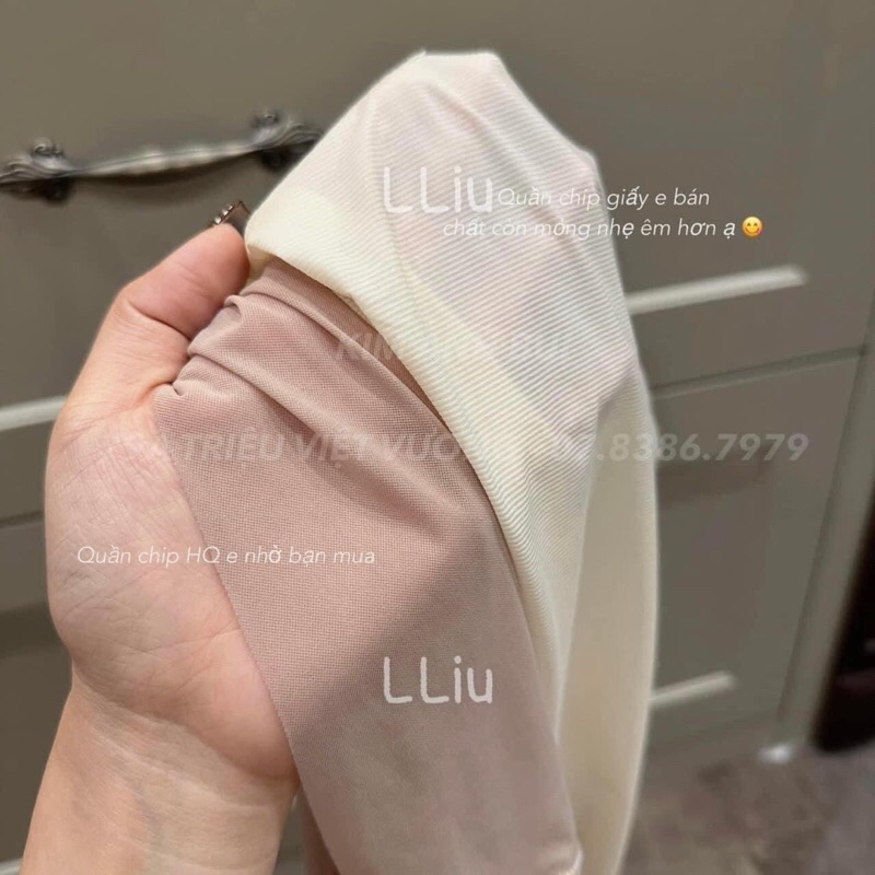 Quần su thạch sét 6 cái,quần tàng hình Quần Lót Nữ Su Thạch Băng Lụa Kháng Khuẩn Siêu Tàng Hình