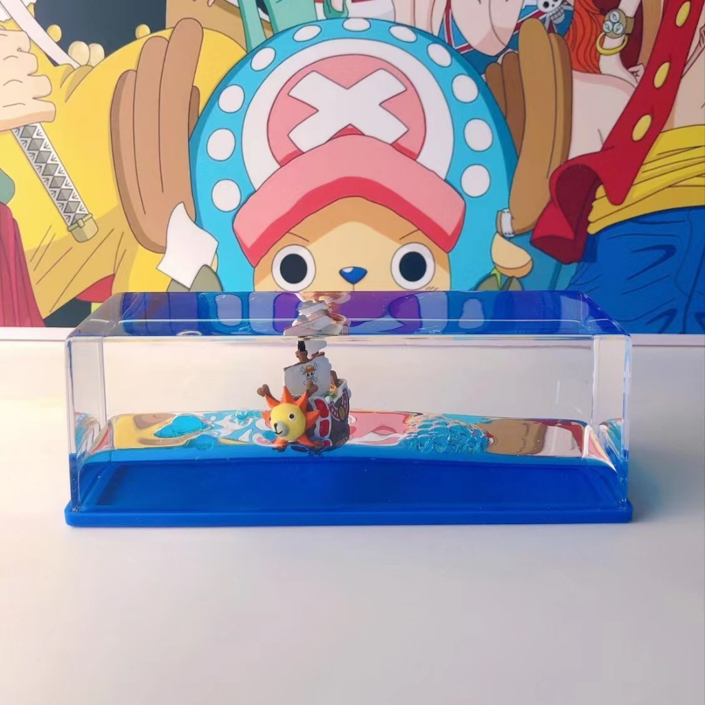 Mô Hình Thuyền Bất Tử NIGO 4 - Tàu Thousand Sunny Trong Truyện Tranh One Piece, Trang Trí Decor, Trưng Bày Taplo Ô Tô