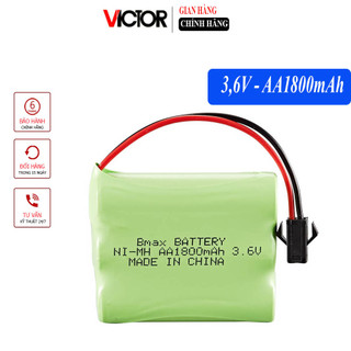Pin đồ chơi ô tô điều khiển 3,6v aa1800mah - victor bmax