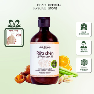 Nước rửa chén bồ hòn cam sả Khoẻ Tự Nhiên 500ml