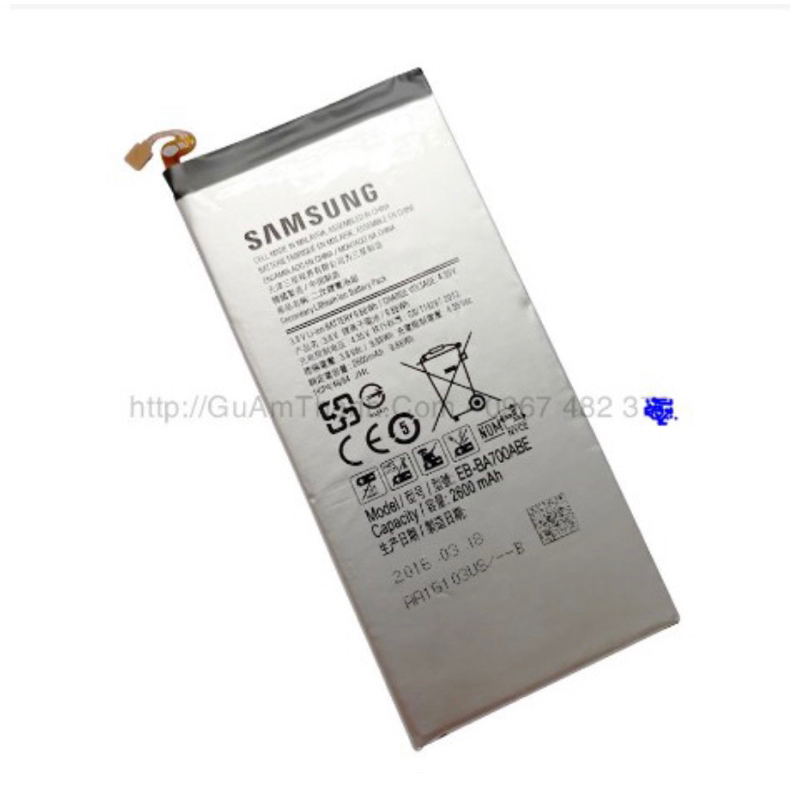 Pin Samsung A700 new zin