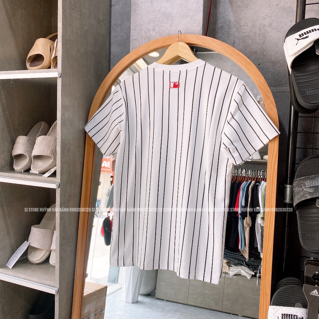 ÁO NEW ERA TEE - LA TRẮNG SỌC