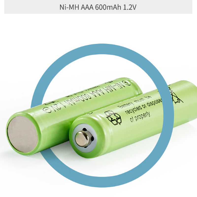 Pin đũa sạc AAA 600mAh 1,2V - Pin sạc 500 lần AA đồ chơi trẻ em, điều khiển tivi