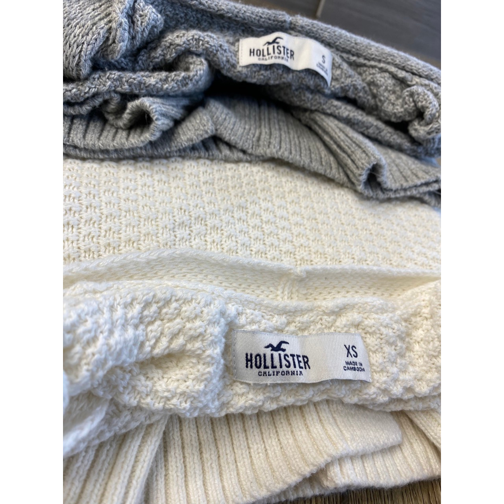 Áo Len Cardigan Hollister dư chính hãng