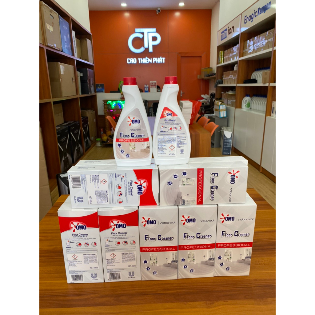 🍀Mới 2022🍀Nước lau sàn chuyên dụng Omo Roborock