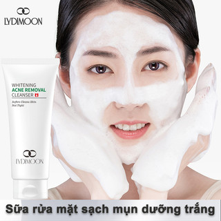 Sữa rửa mặt cho da dầu mụn sữa rửa mặt mụn sạch sâu trắng da lydimoon chống khuẩn diệt mạt kiềm dầu làm sạch 100g