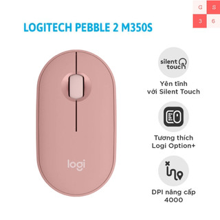Chuột Bluetooth Logitech Pebble Mouse 2 M350s (Logitech M350s) - Hàng chính hãng