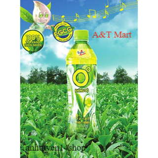 Chai trà xanh không độ vị chanh 455ml