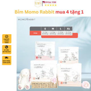 Bỉm Quần Bỉm Dán Momo Rabbit Nội Địa Hàn Quốc Cho Bé Kháng Khuẩn