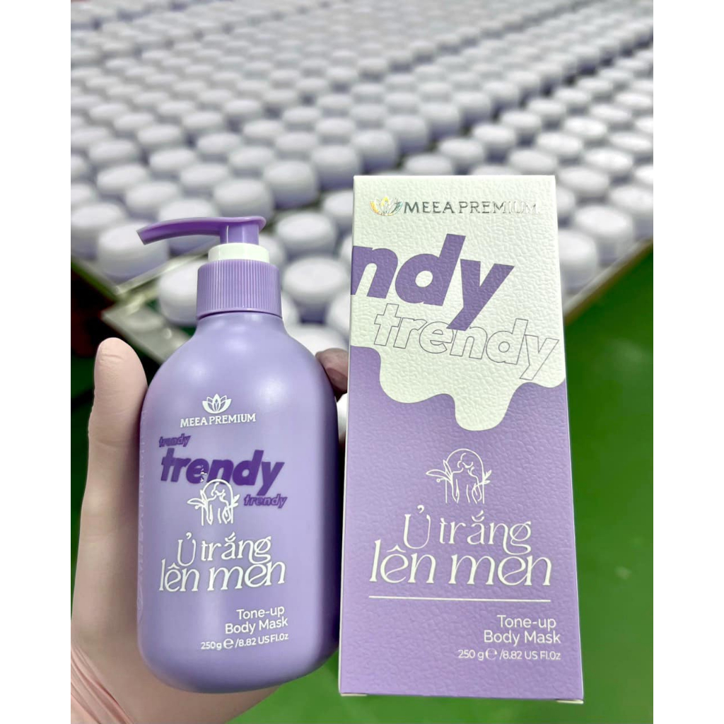 Ủ Trắng Lên Men Body Trendy - Meea Premium+ Tặng nước hoa