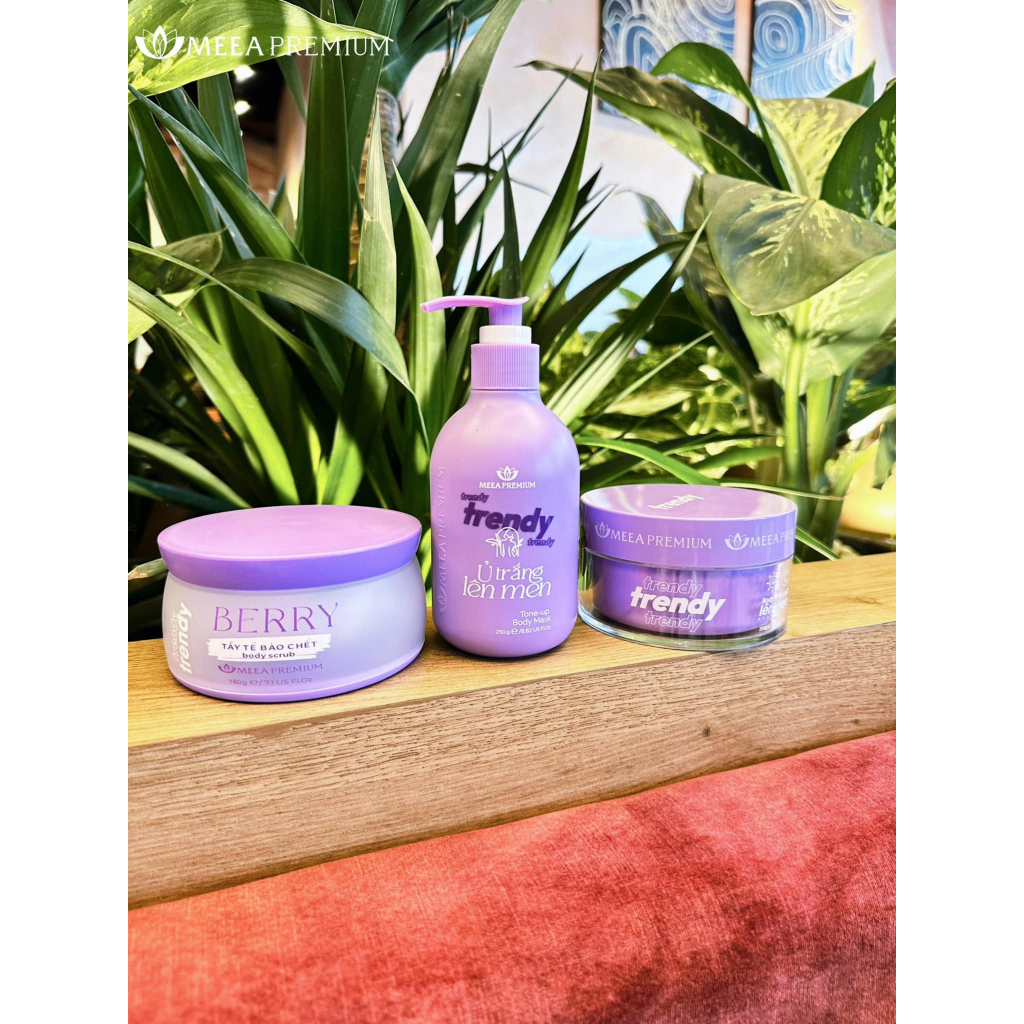 Ủ Trắng Lên Men Body Trendy - Meea Premium+ Tặng nước hoa