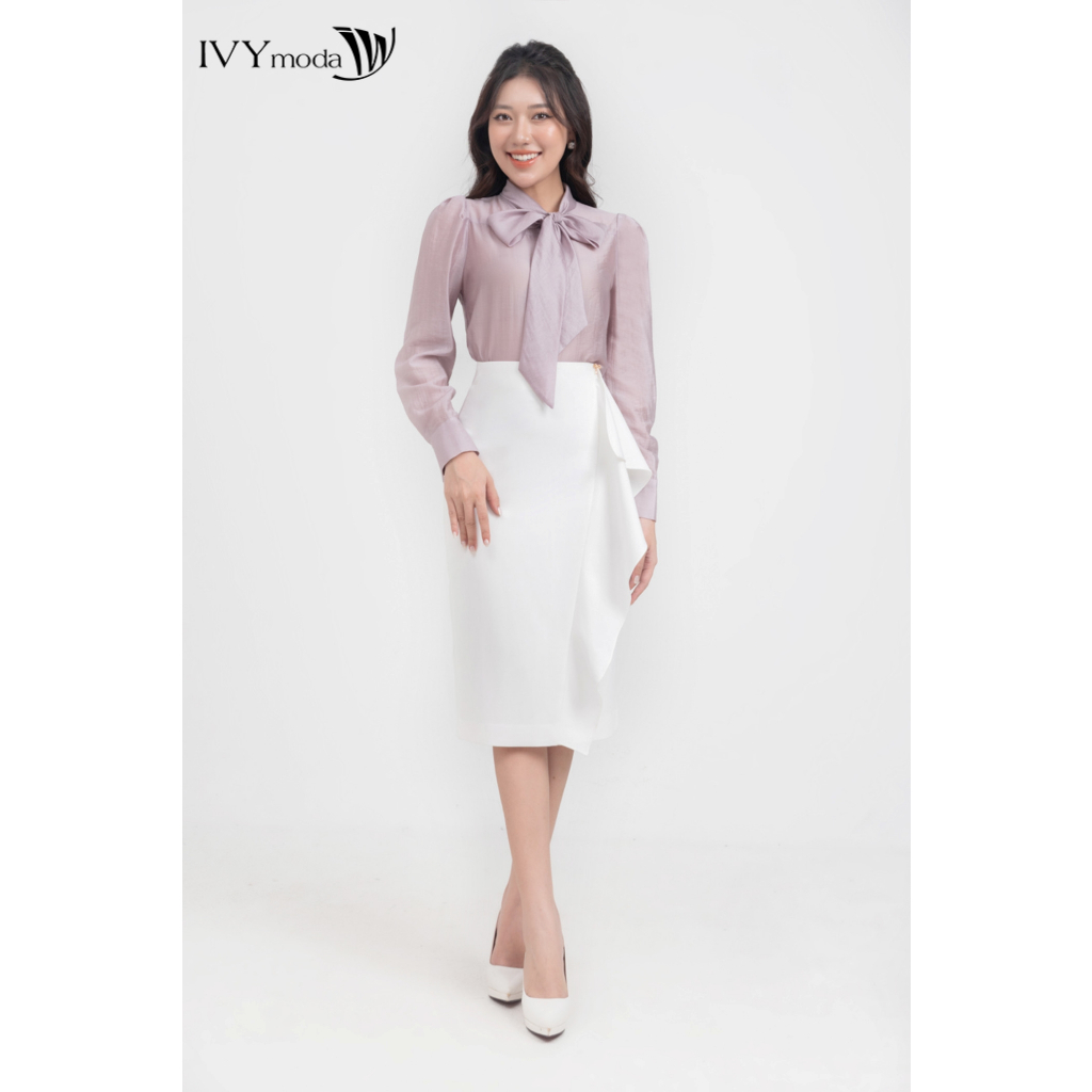 Chân váy Tuysi bèo nổi IVY moda MS 31M8534