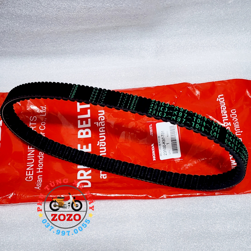 Dây curoa PCX 150  zin Honda Thái Lan - 23100-K97-T01