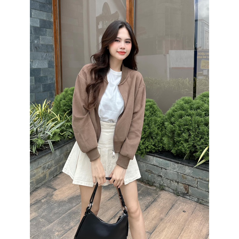 Áo Bomber QC - 92240 - Trơn