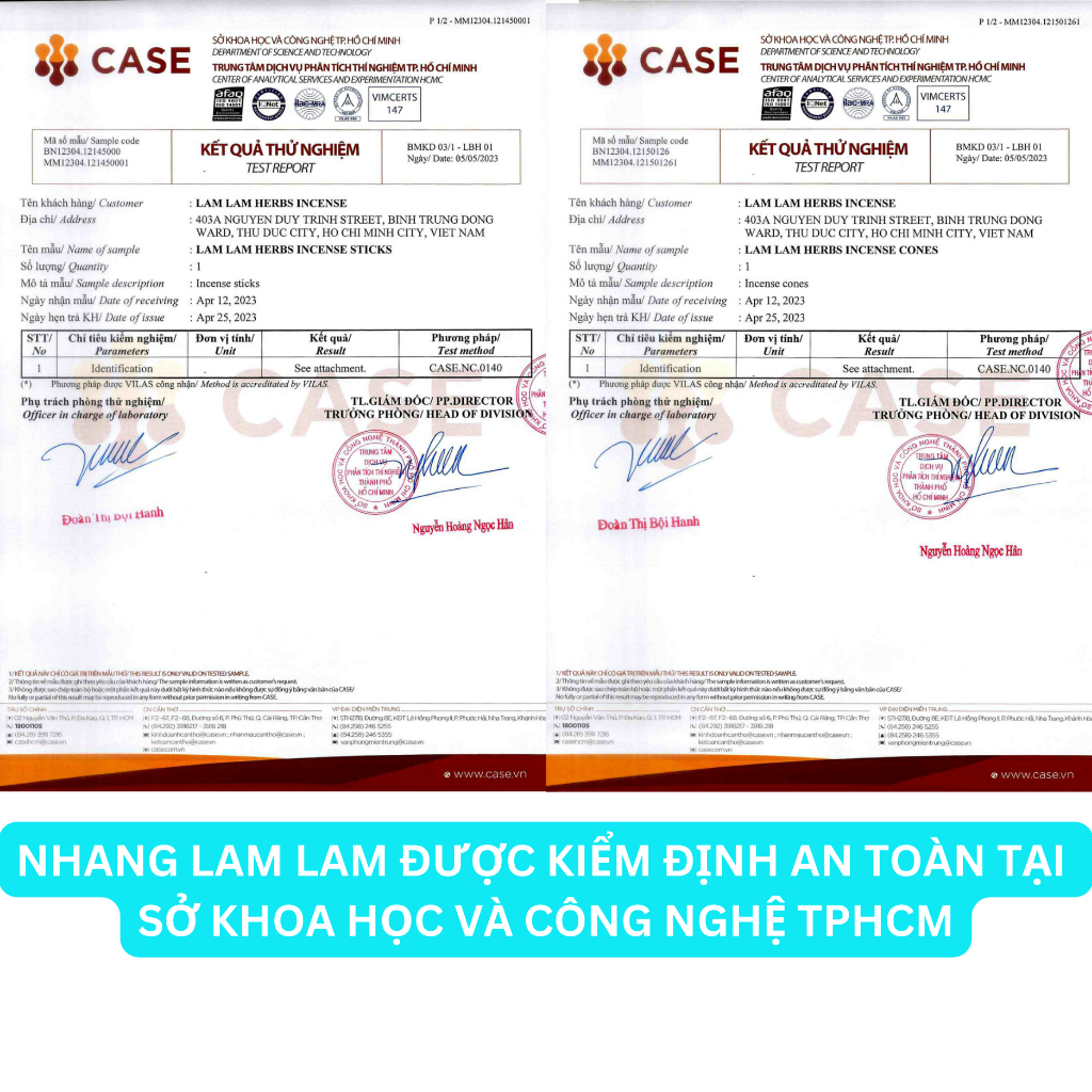 Nhang khuynh diệp Lam Lam nhang thơm lá bạch đàn tự nhiên không hóa chất