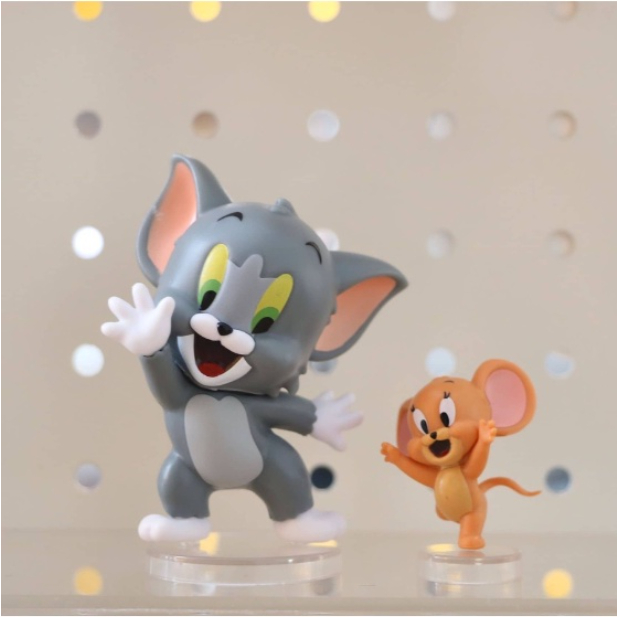Bộ 6 Cặp Mô Hình Tom & Jerry Đáng Yêu Dễ Thương, Mô Hình Decor Trang Trí, Bộ Sưu Tập Nhân Vật