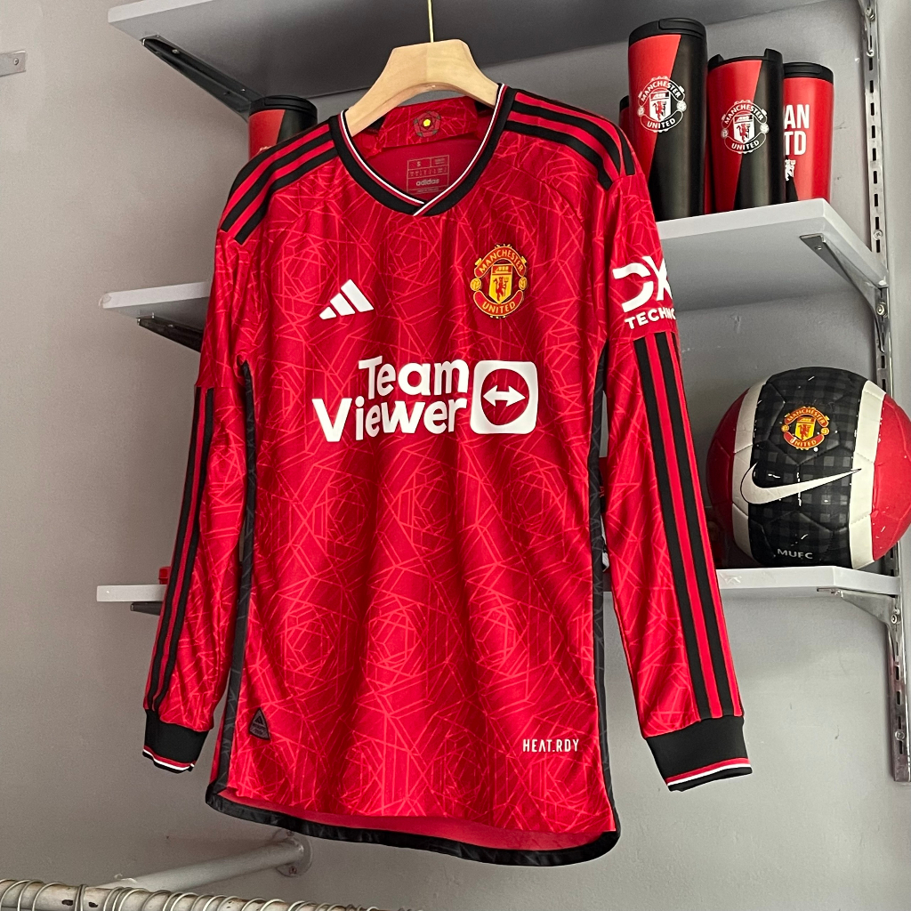 Áo thi đấu MU ss2324 - bản PLAYER- Tay Dài
