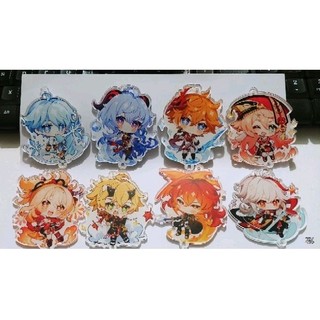 Móc khóa genshin siêu cute, siêu rẻ