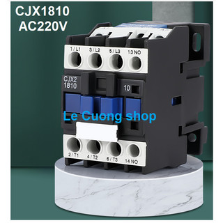 Khởi động từ Contactor AC công suất 18A/220V dùng cho máy rửa xe máy bơm nước công suất cao 1-5HP (1-4000W)