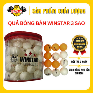 Quả bóng bàn tập luyện Winstar 3 sao