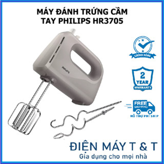 Máy Đánh Trứng Cầm Tay Philips HR3705 - Sản phẩm chính hãng