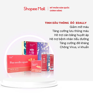 Tinh Dầu Thông Đỏ Edally Hàn Quốc