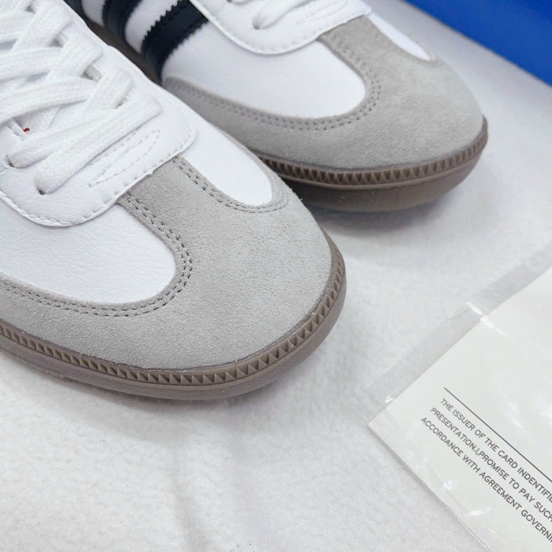 Giày sneaker Ad.idas Samba trắng đen