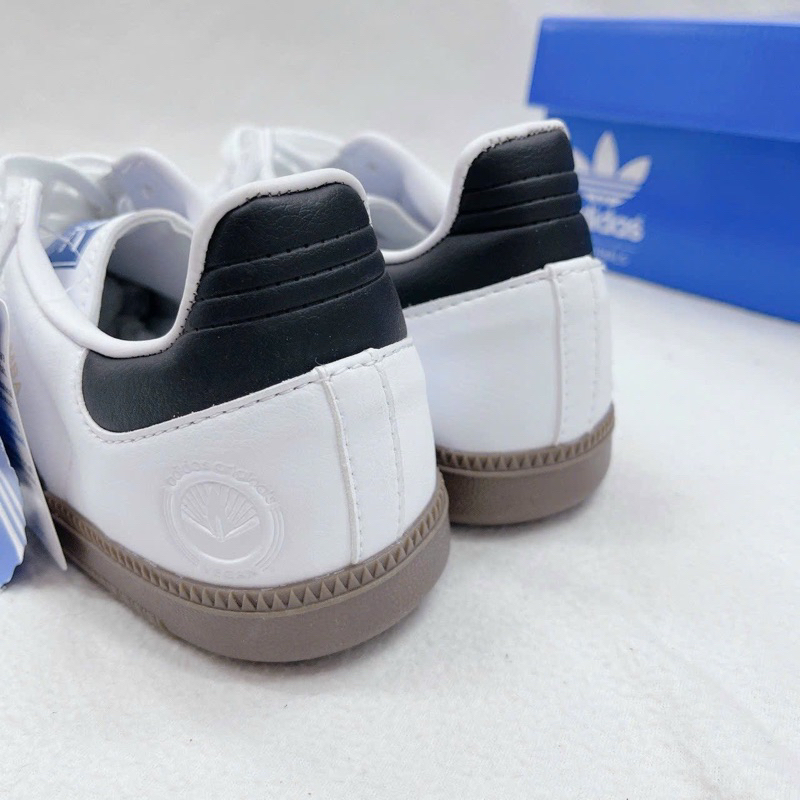 Giày sneaker Ad.idas Samba trắng đen