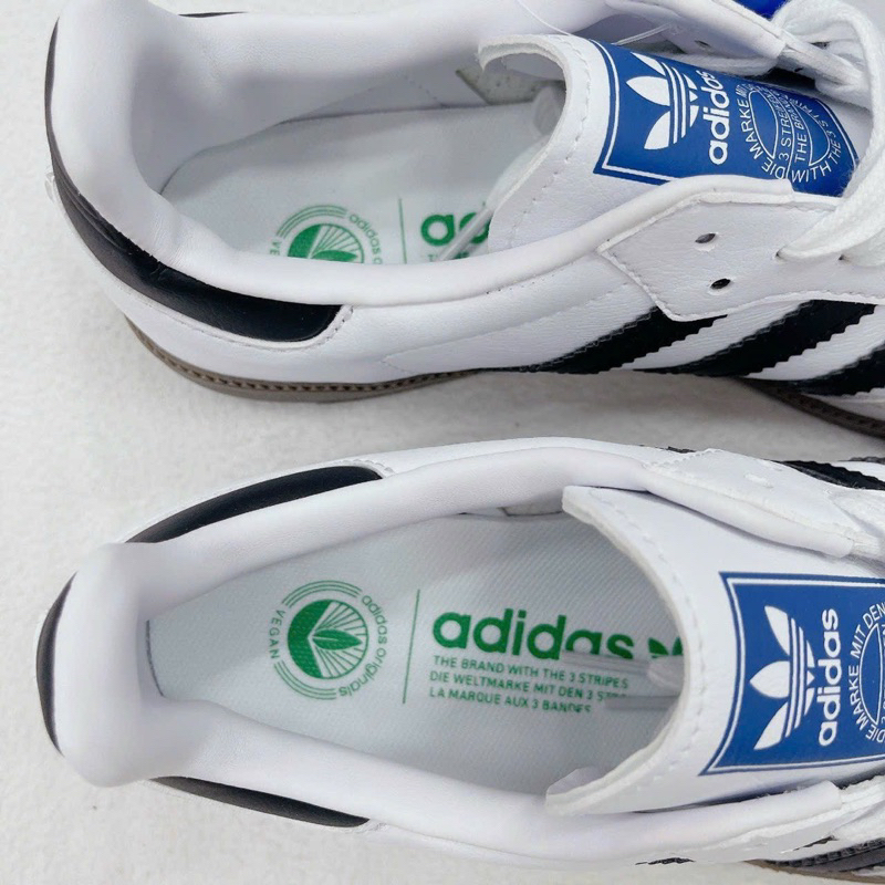 Giày sneaker Ad.idas Samba trắng đen