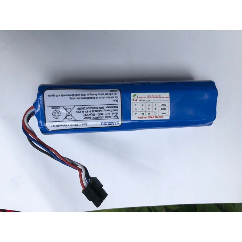 Pin Samsung m7000mAh  Nâng cấp cho Robot hút bụi PIN DUNG LƯỢNG Cho DREAME : D9-D9 Pro,Z10 Pro..