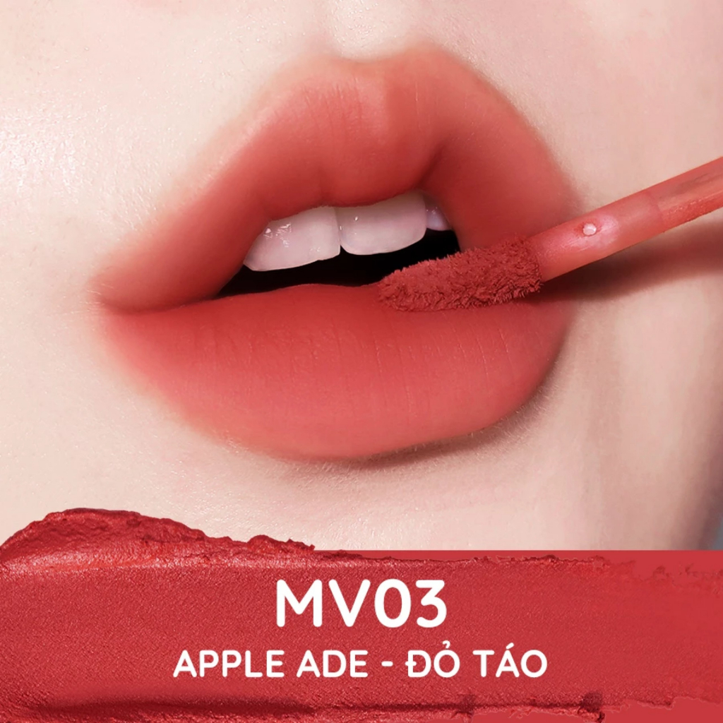 Son kem lì Muddish Cushion Velvet