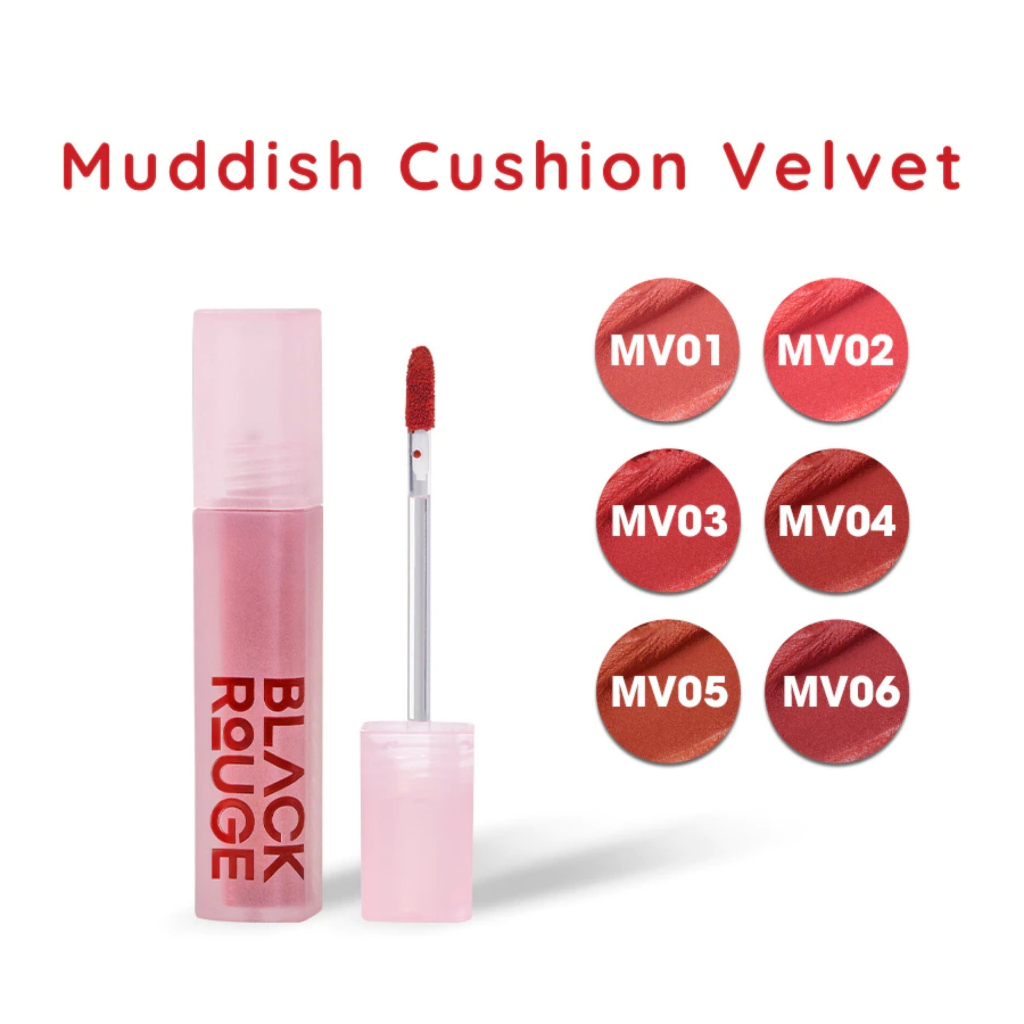 Son kem lì Muddish Cushion Velvet