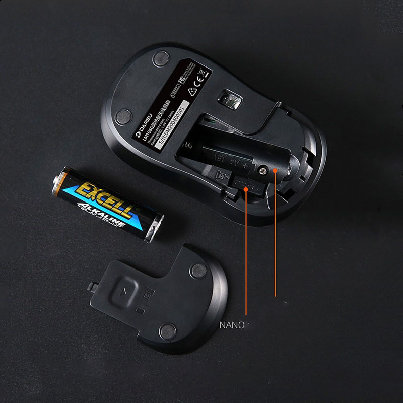 Chuột Không Dây Dareu LM106G Chính Hãng New Bảo Hành 6 Tháng