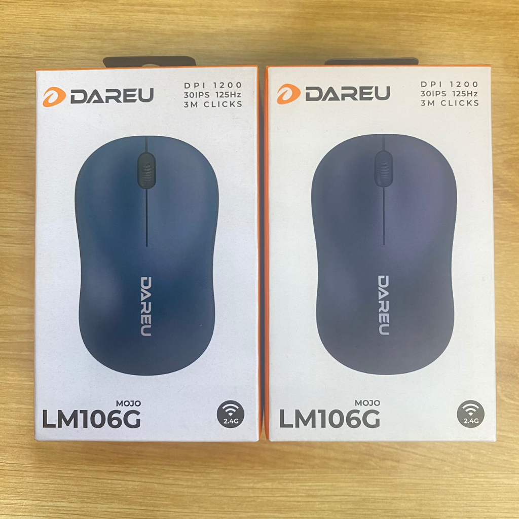 Chuột Không Dây Dareu LM106G Chính Hãng New Bảo Hành 6 Tháng
