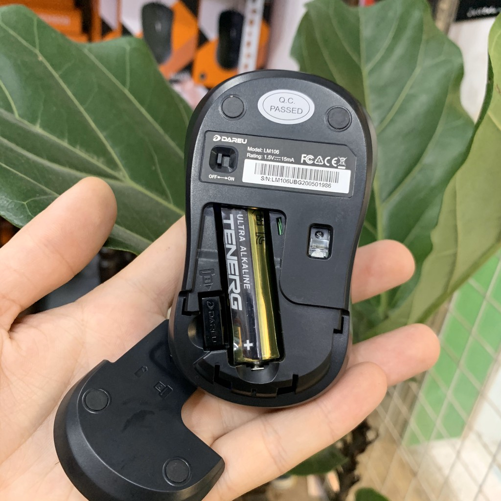 Chuột Không Dây Dareu LM106G Chính Hãng New Bảo Hành 6 Tháng