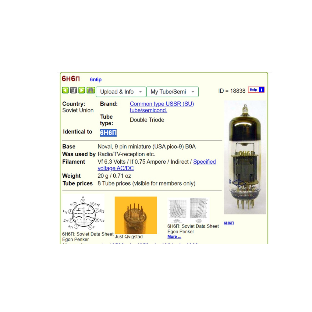 Bóng Điện Tử 6H6П