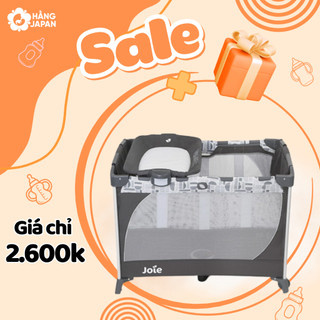 Nôi cũi trẻ em gấp gọn Joie Commuter Change : 3 tầng, thoáng mát