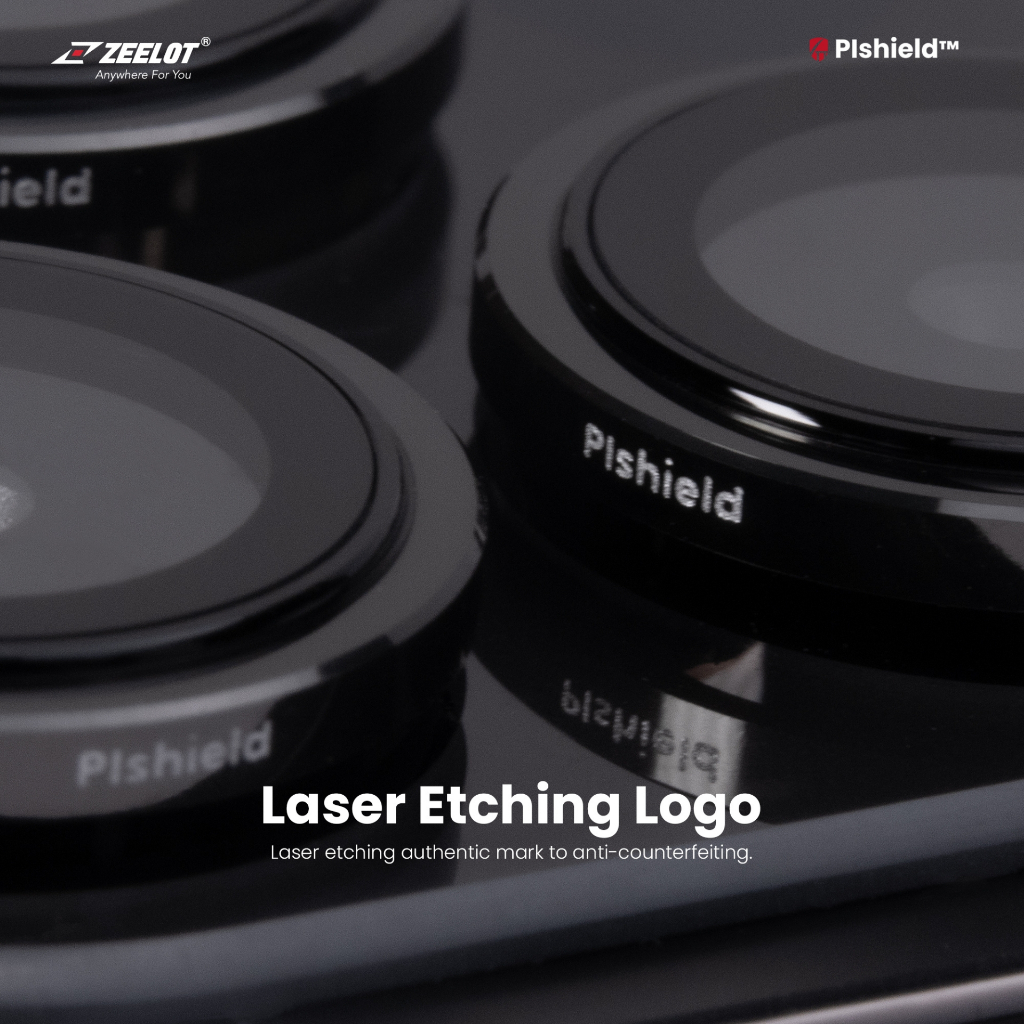 Camera Lens Zeelot Dành Cho iPhone 15 Pro Max / iPhone 15 Pro, ZEELOT PISHIELD TITANIUM ALLOY LENS