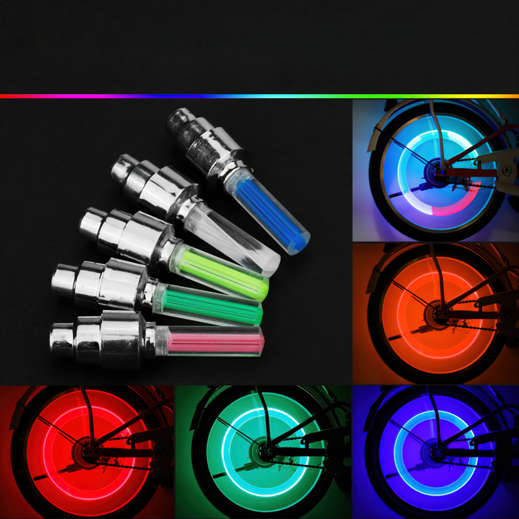Đèn LED neon gắn bánh xe đạp/ xe máy -BeloveShop