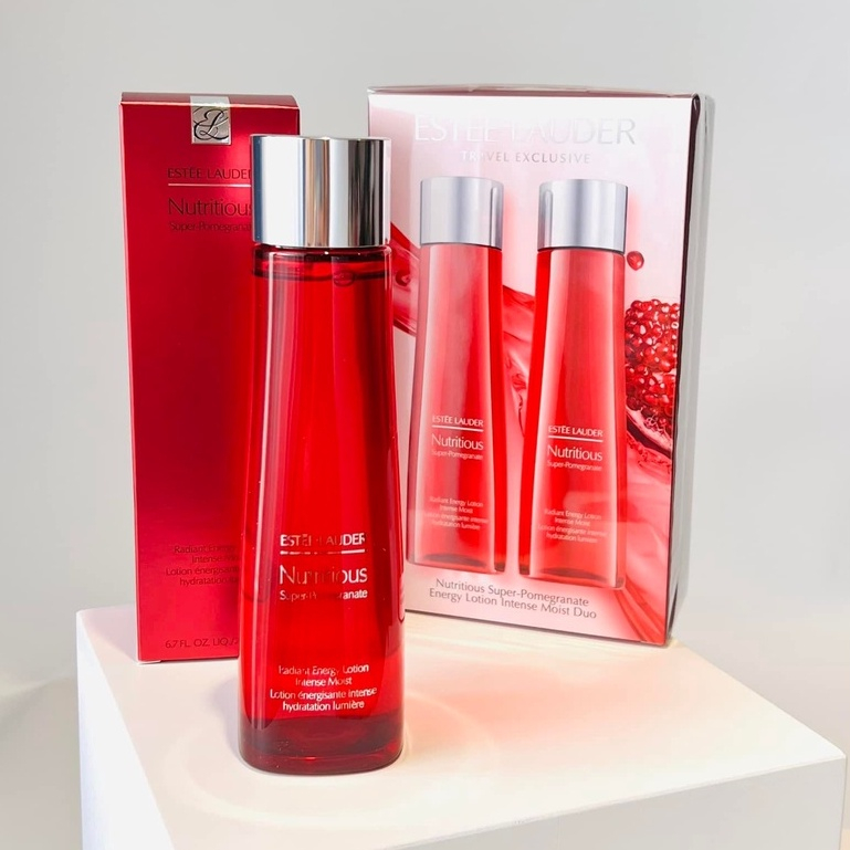 Nước Thần Lựu Đỏ Estee Lauder Nutritious Super Pomegranate Radiant Energy Lotion Intense Moist