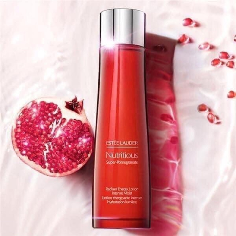 Nước Thần Lựu Đỏ Estee Lauder Nutritious Super Pomegranate Radiant Energy Lotion Intense Moist