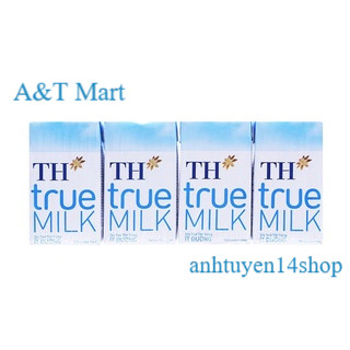 3 Lốc Sữa Tươi TH True Milk Có Đường/ít đường 110ml