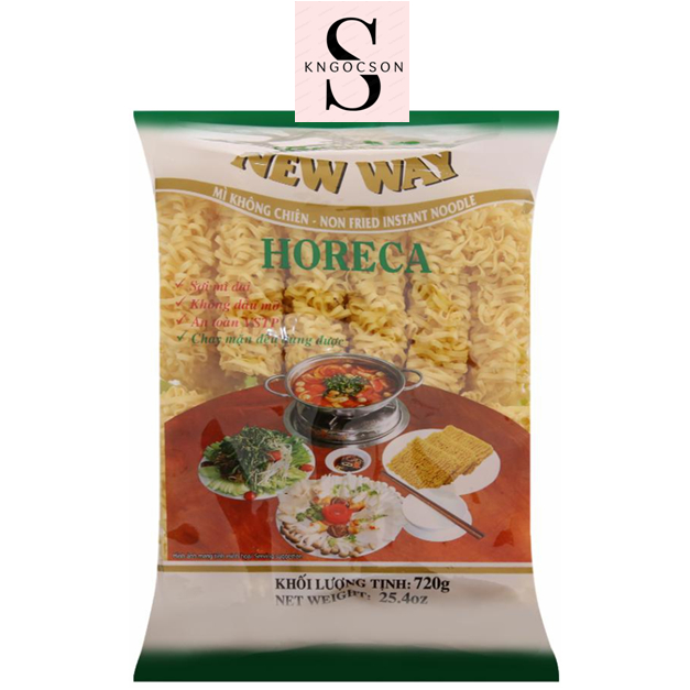 Mì không chiên ăn lẩu Horeca New Way 720g