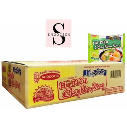 Date mới - Hủ Tiếu Nhịp Sống Chay Nam Vang (Thùng 30 gói)